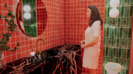 Prime Meridian Basement Level Bathroom Render, 2023